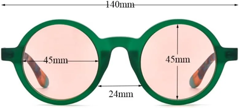 

Классические винтажные круглые солнцезащитные очки MUTYNE для женщин и мужчин, летние, ручной работы, в стиле пэчворк, зеленые, матовые, из ацетата, Color C