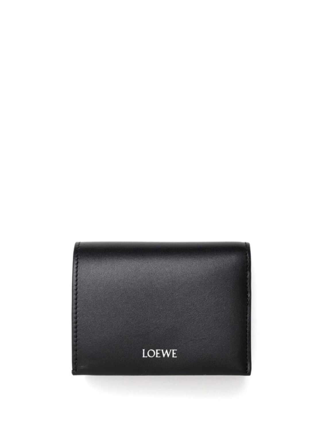 

Кожаный кошелек тройного сложения LOEWE, черный