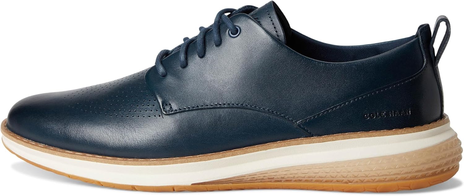 Мужские оксфорды Cole Haan Originalgrand Energy Weave с гладким носком, слоновая кость/синий — фото 4