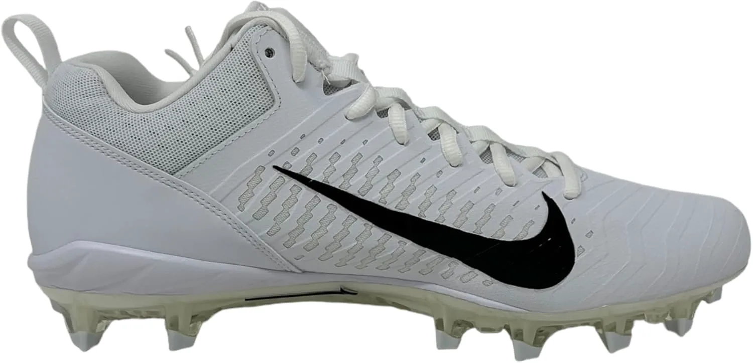Бутсы для футбола Nike Alpha Menace 2 Low для мужчин, белый/серый/черный — фото 2
