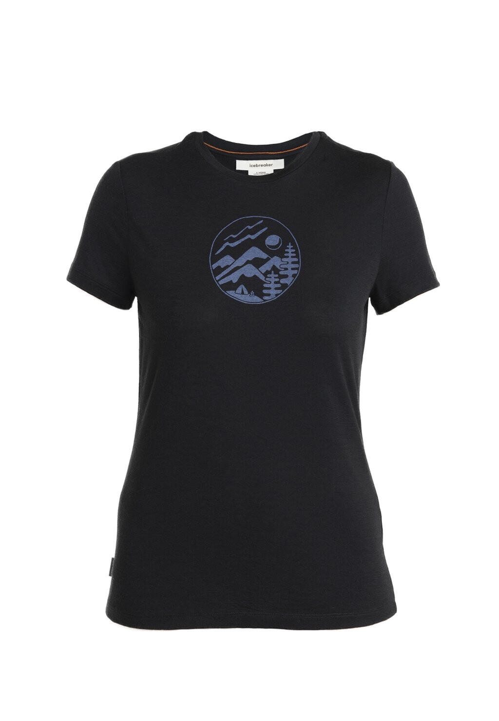 

Футболка с принтом MERINO TECH LITE GRAPHIC Icebreaker, черный