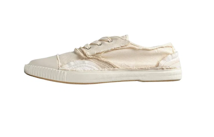 Кеды из парусины Maison Margiela белые