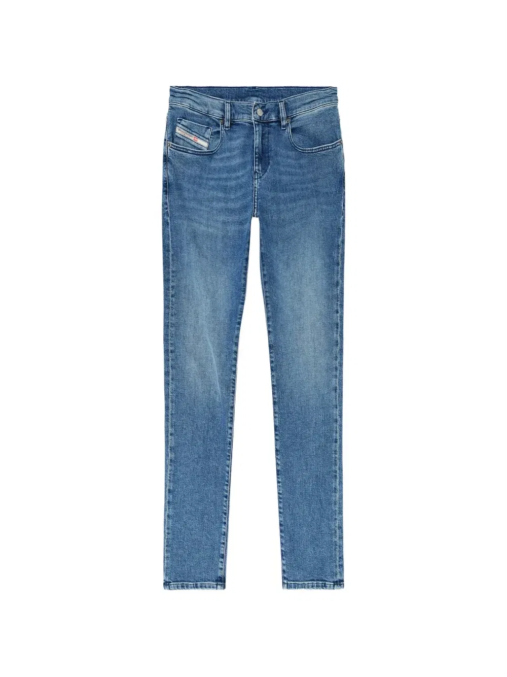 Джинсы D-Strukt slim-fit 2019 года Diesel, синий