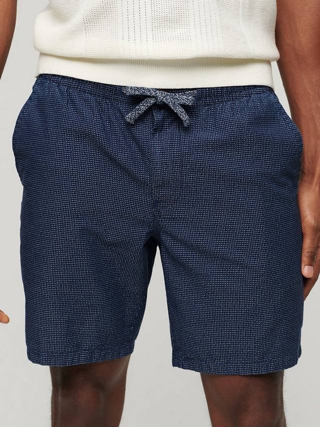 

Шорты-бермуды зауженного кроя Superdry, цвет Indigo Dobbie
