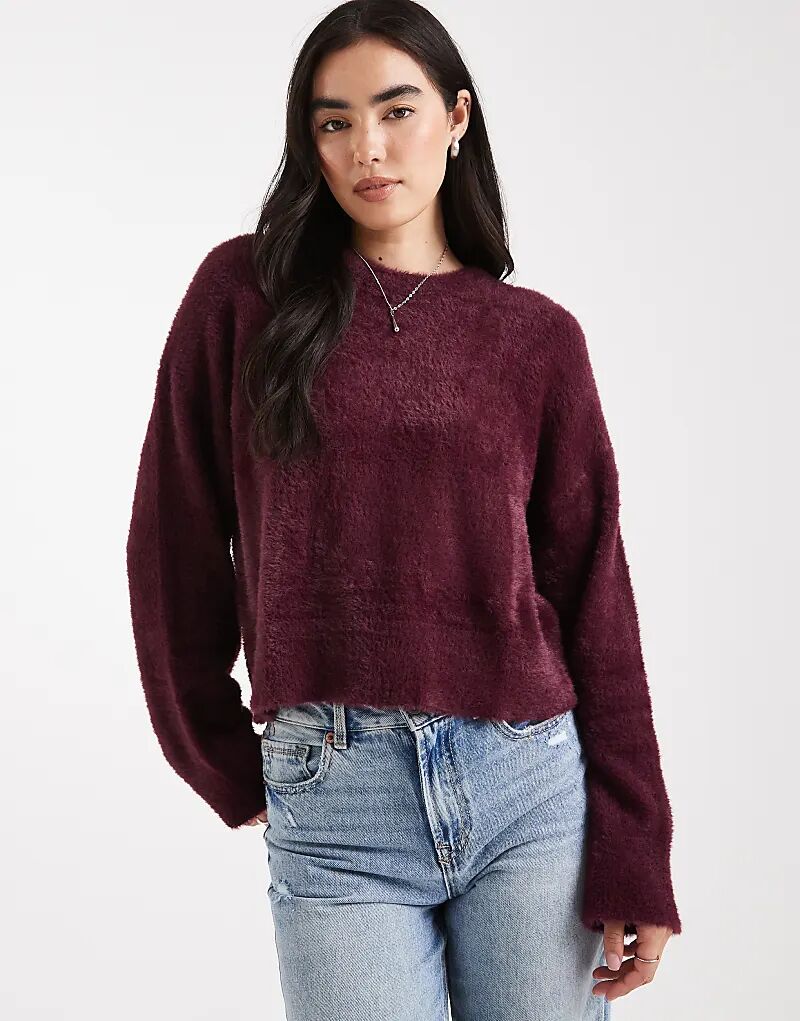 

Свободный джемпер Miss Selfridge в цвете сливы