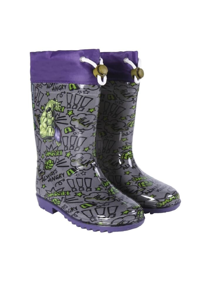 Резиновые сапоги Avengers Regenstiefel Wasserfeste Stiefel Gummistiefel für Kinder, фиолетовый