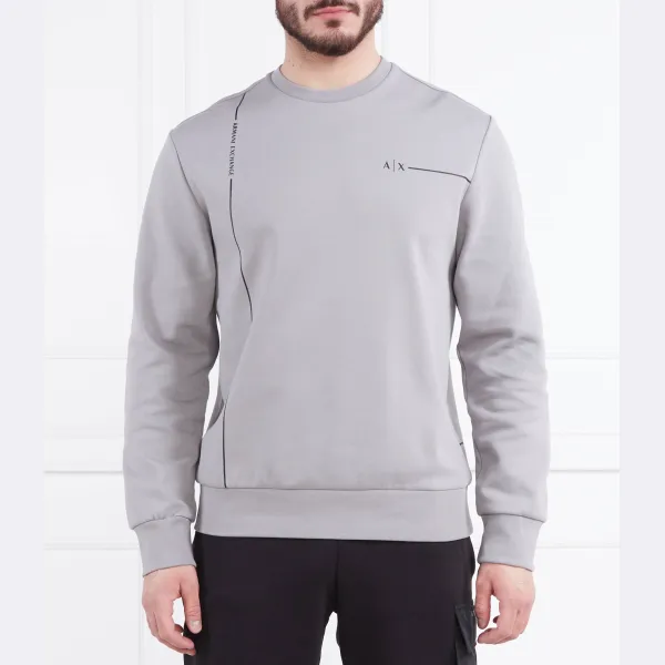 

Толстовка обычного кроя Armani Exchange, серый