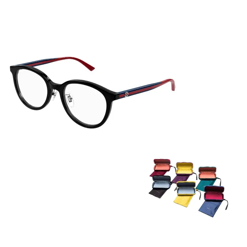 

GUCCI Очки с овальной оправой, Black