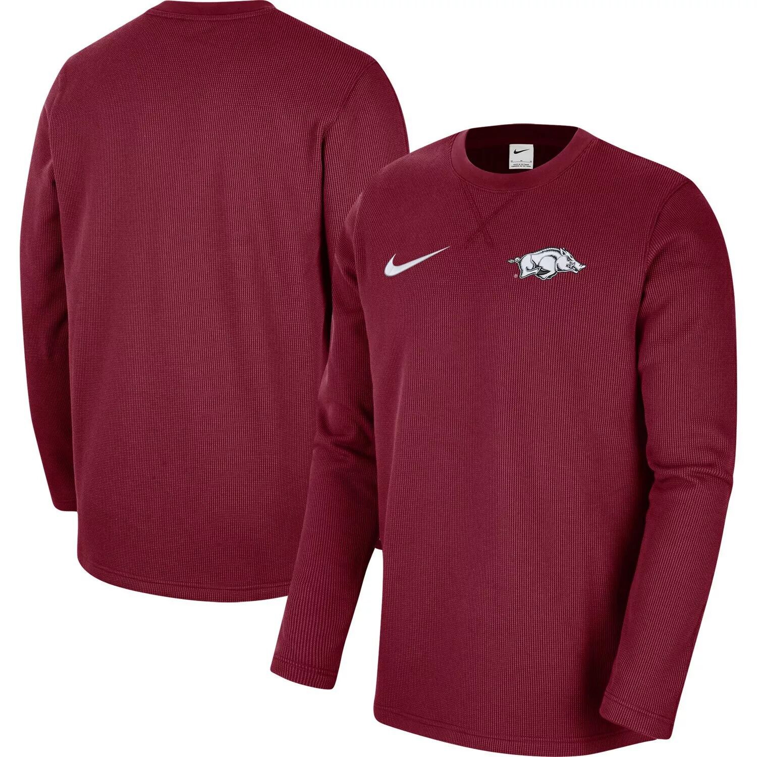 

Мужской пуловер-толстовка Cardinal Arkansas Razorbacks Nike
