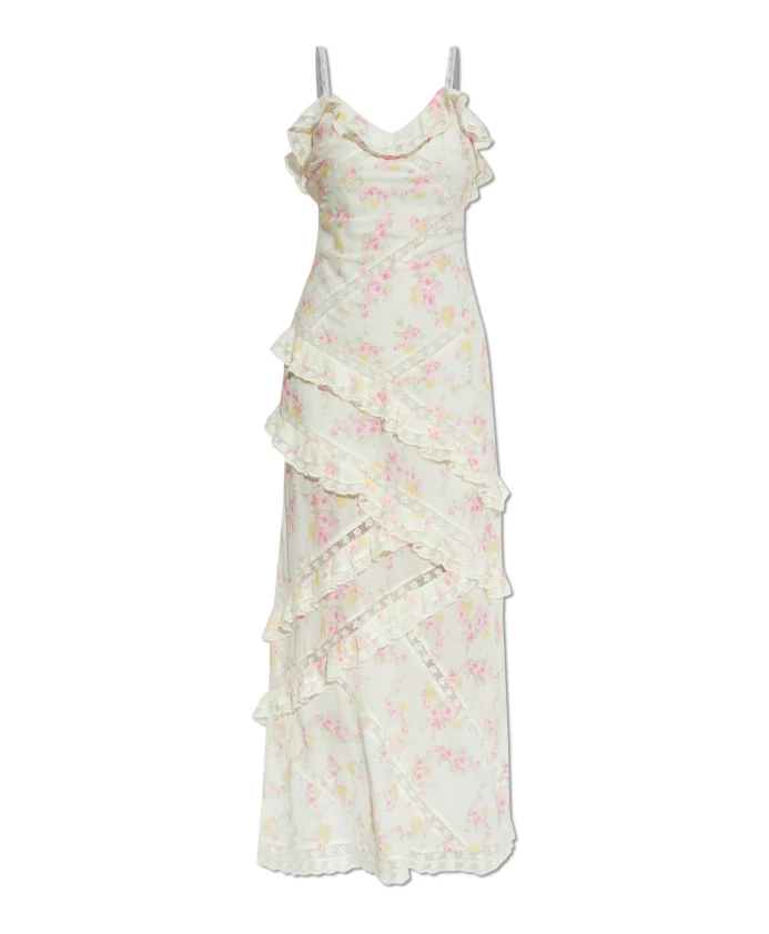 

Платье «ночелка» Loveshackfancy, белый