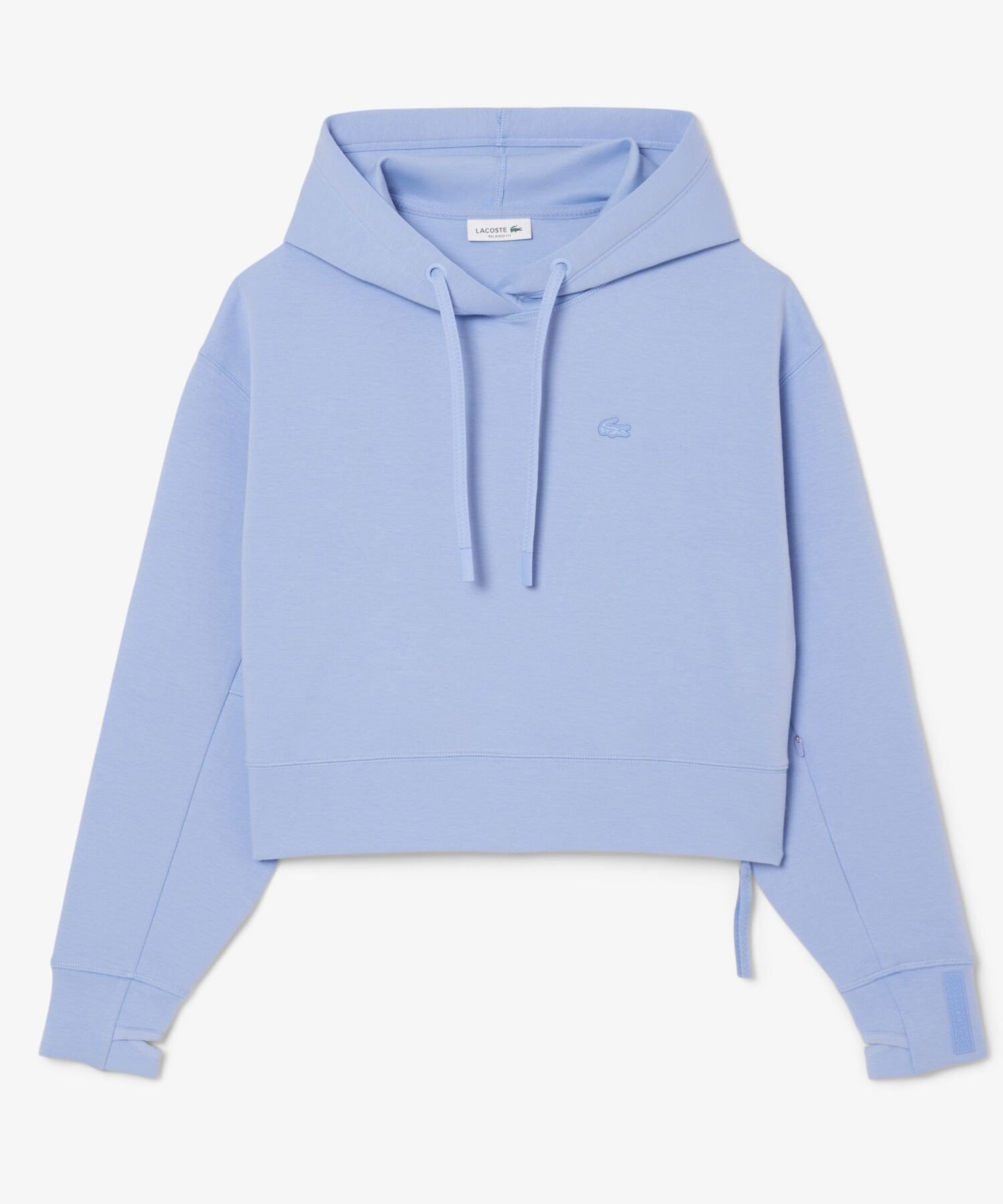 Толстовка LACOSTE Aqua, укороченная с капюшоном — фото 3