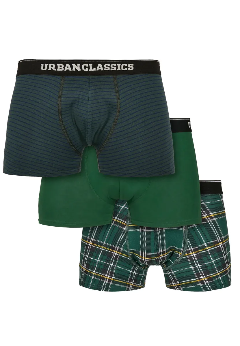 

Трусы-боксеры URBAN CLASSICS "Мужские шорты-боксеры Urban Classics, 3 шт." (1 шт.), цвет Darkgreen/Bottlegreen/Darkblue