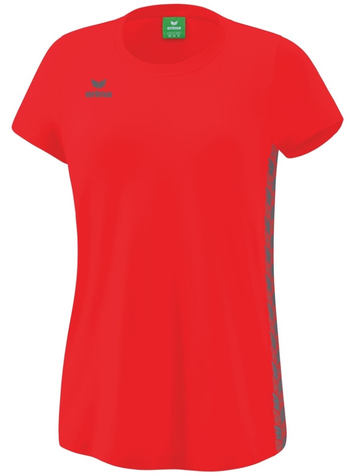 

Спортивная футболка Essential Team T-Shirt красного цвета erima