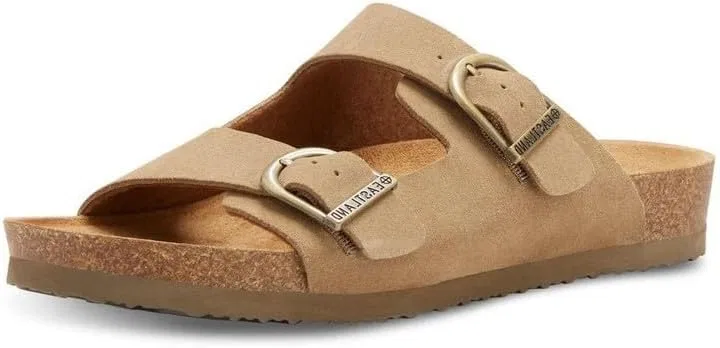 Сандалии мужские Cambridge, хаки замша Eastland