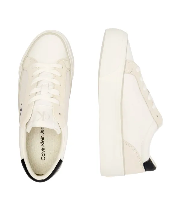 Кроссовки Vulc на плоской платформе Calvin Klein, белый — фото 4