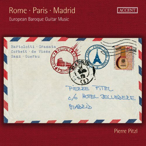 

CD диск Pitzl: Rome Paris Madrid European Baroque Guitar Music