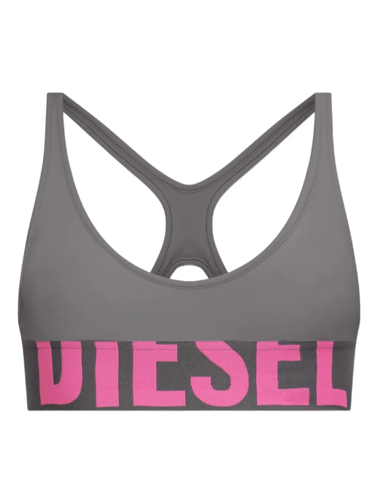 

Бюстгальтер Diesel Allisob-D-Pop со спинкой-борцовкой, розовый