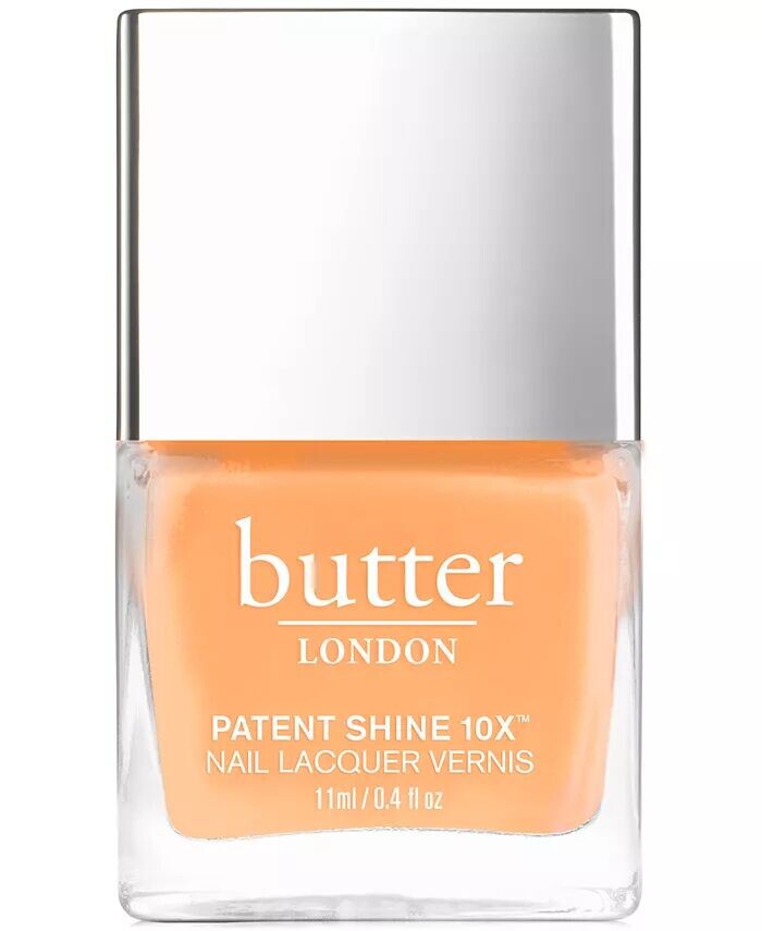 

Лак для ногтей Patent Shine 10X, 0,4 унции Butter London, цвет Pop Orange (light tangerine creme)