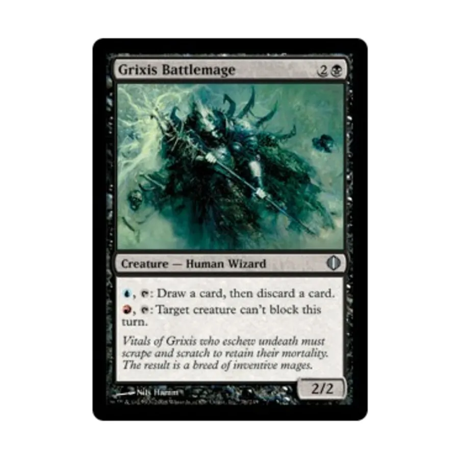 

CCG Боевой маг Гриксиса (U), MTG - Shards of Alara