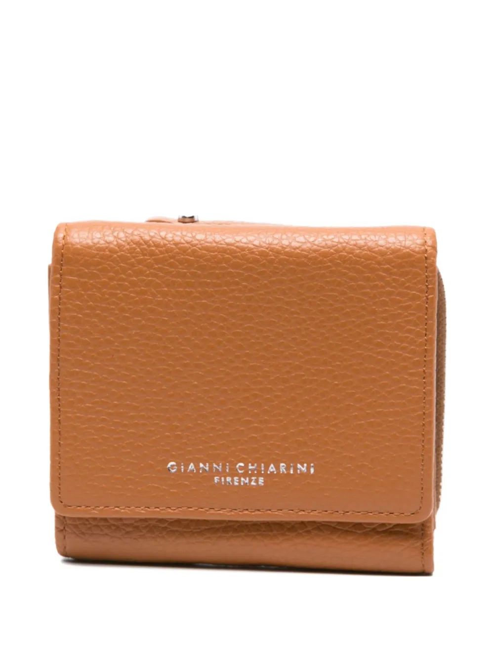 

Кошелек из зернистой кожи GIANNI CHIARINI, коричневый
