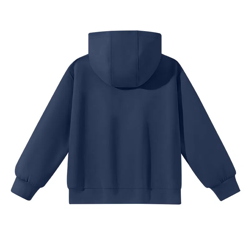 Детская толстовка с капюшоном PEAK Navy Blue/PK White — фото 4