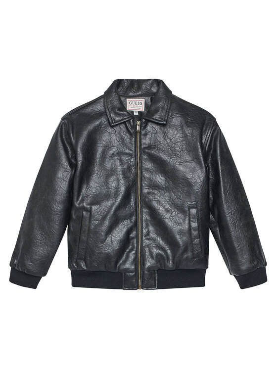 

Куртка из искусственной кожи regular fit L5YL03 W0100 Guess, чёрный