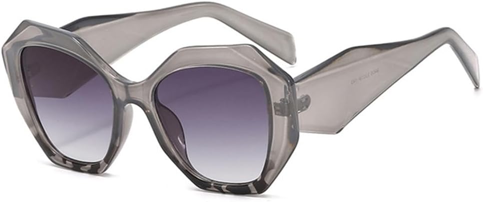 

Солнцезащитные очки UV400 для мужчин и женщин | Большие очки «кошачий глаз» с ярким леопардовым принтом | для вождения и занятий спортом на открытом воздухе generic, Gray Leopard Gray