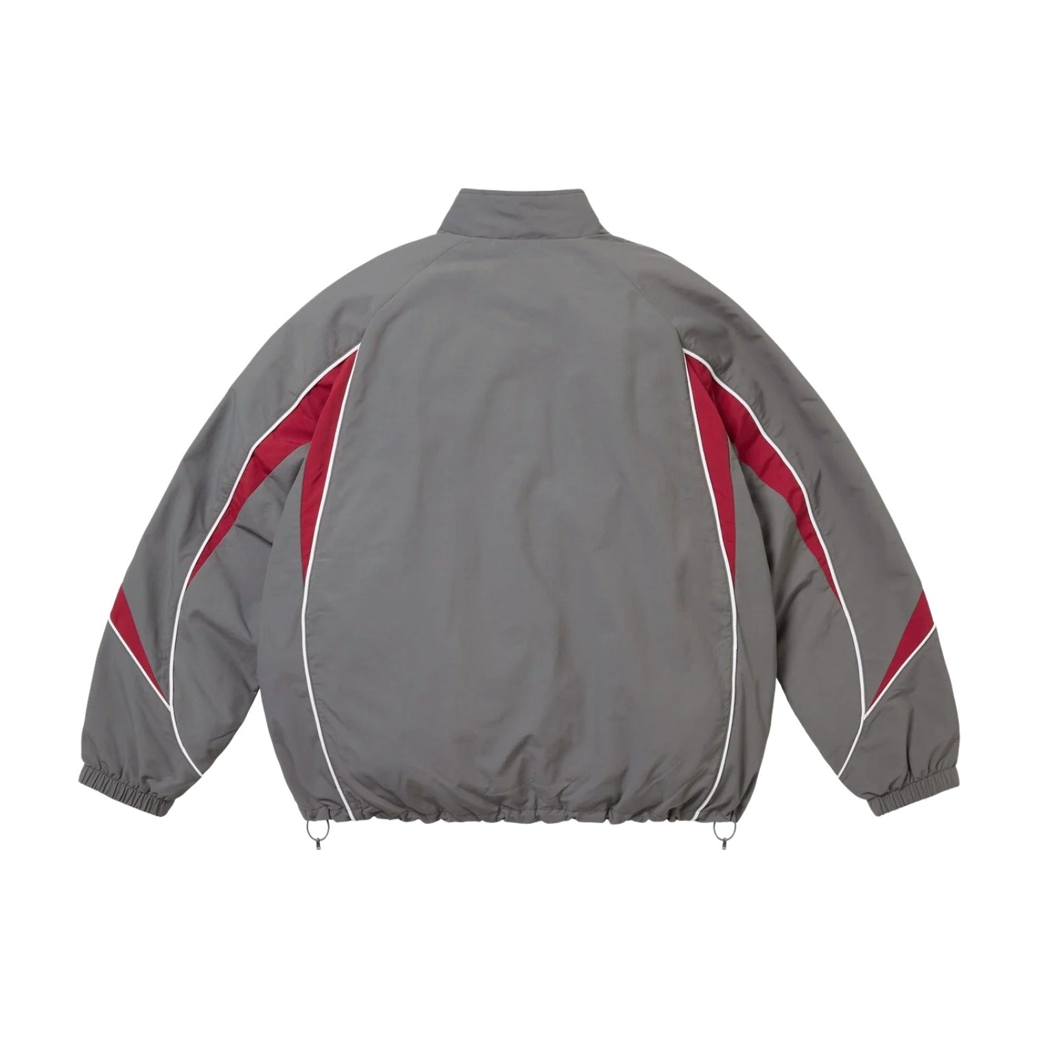 Спортивная куртка Supreme FW25 с контрастной окантовкой, цвет «серый» — фото 3