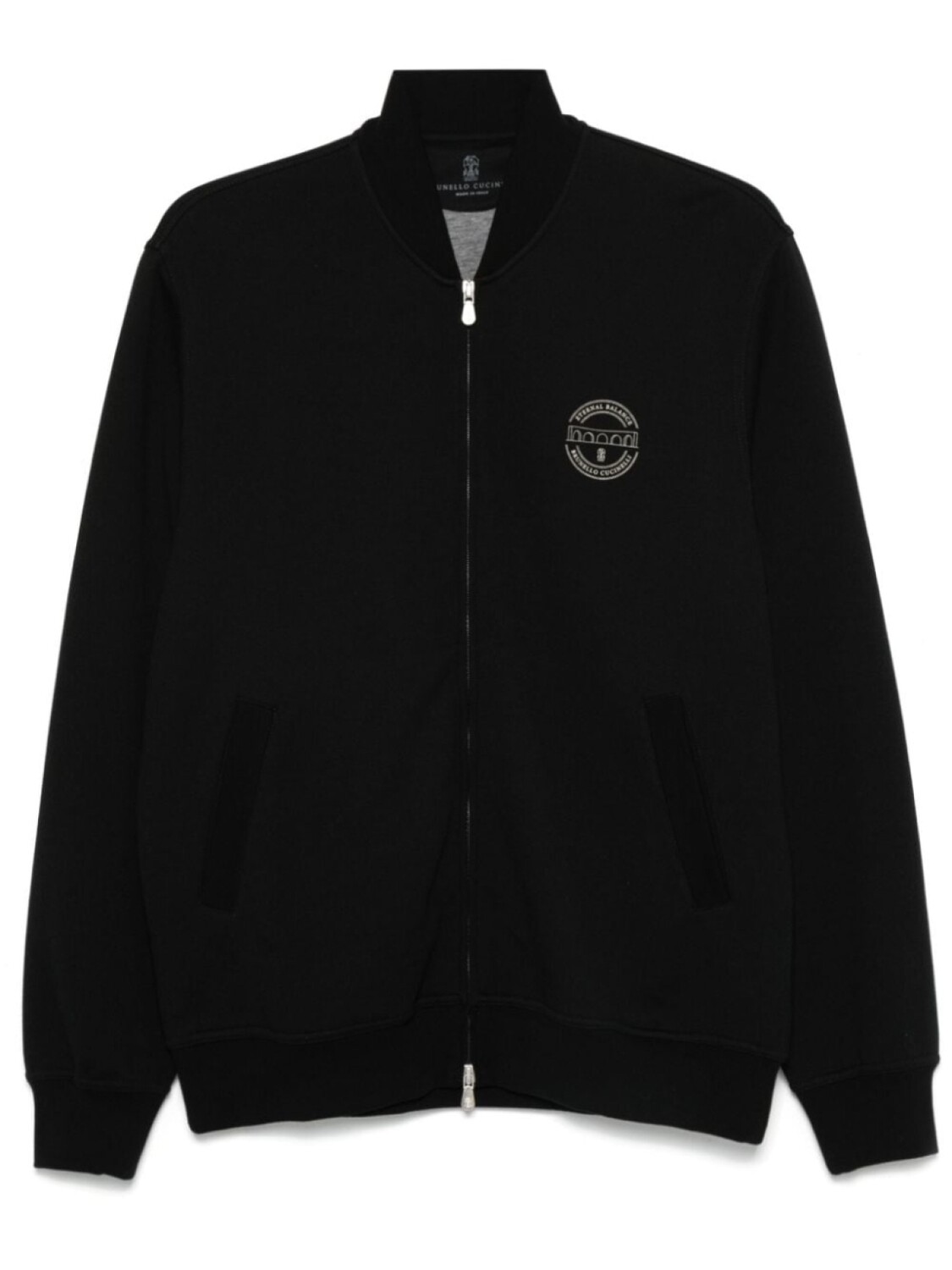 

Brunello Cucinelli толстовка с логотипом, черный