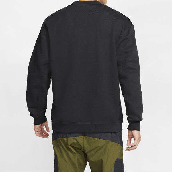 Толстовка Nike As Men's Sportswear Jdi Crw Flc Hwywt Just Do It, черный — фото 4