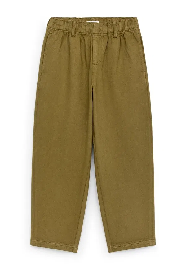 Брюки-Чиносы свободного кроя arket Arket, Khaki Green