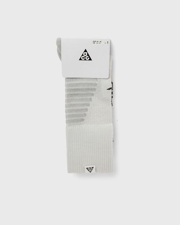 

Носки Nike Acg Outdoor Cushioned Crew Socks, цвет summit white/lt smoke grey