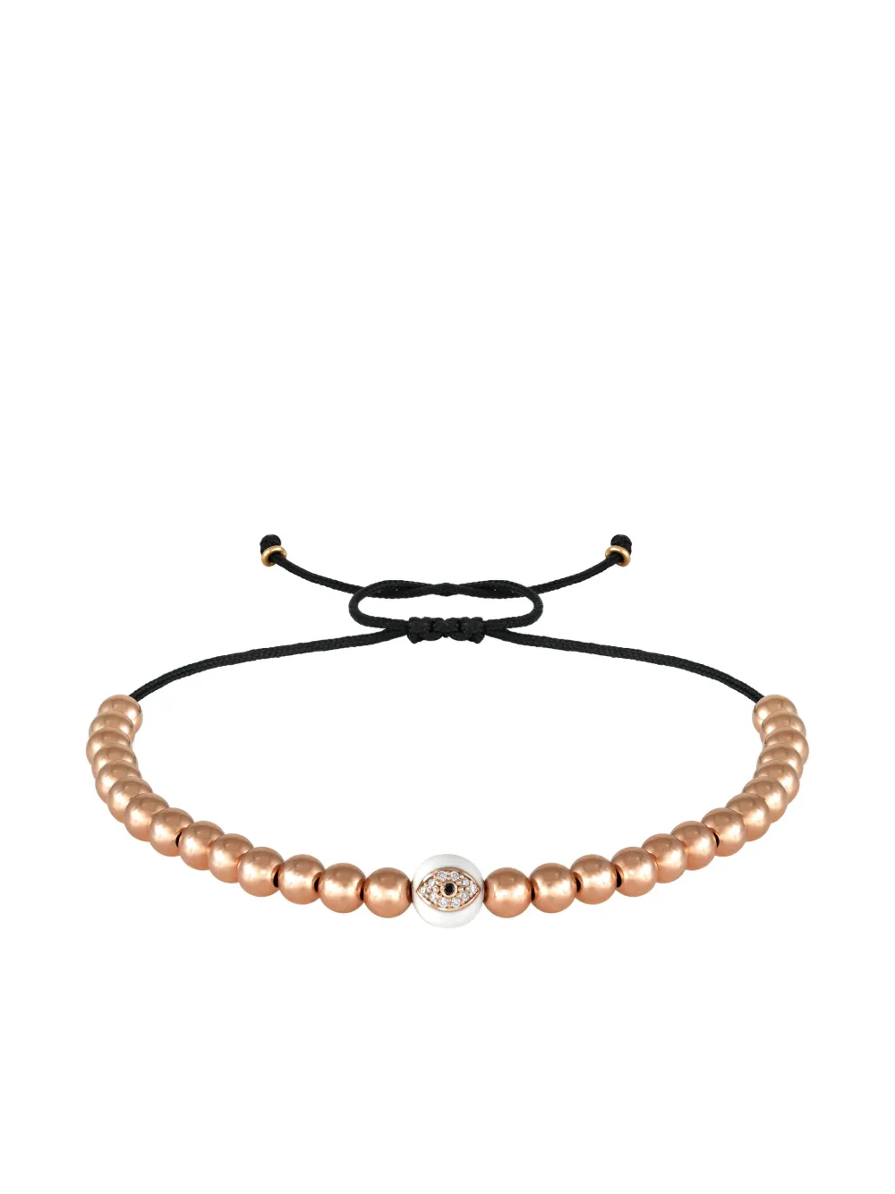 

Браслет Evil Eye из розового золота с бриллиантами Anil Arjandas, розовый