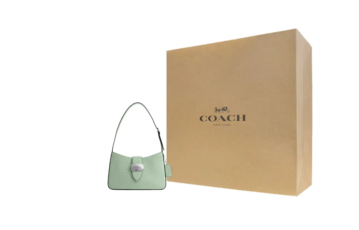 

COACH Сумка через плечо из тисненой кожи