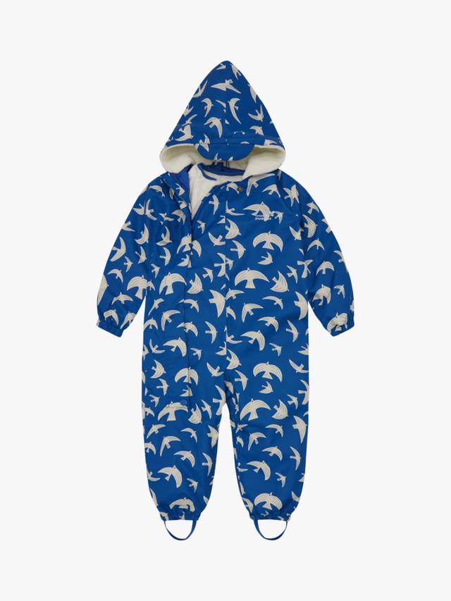 

Детский худи-комбинезон Scampsuit 3-в-1 Muddy Puddles, Blue Bird