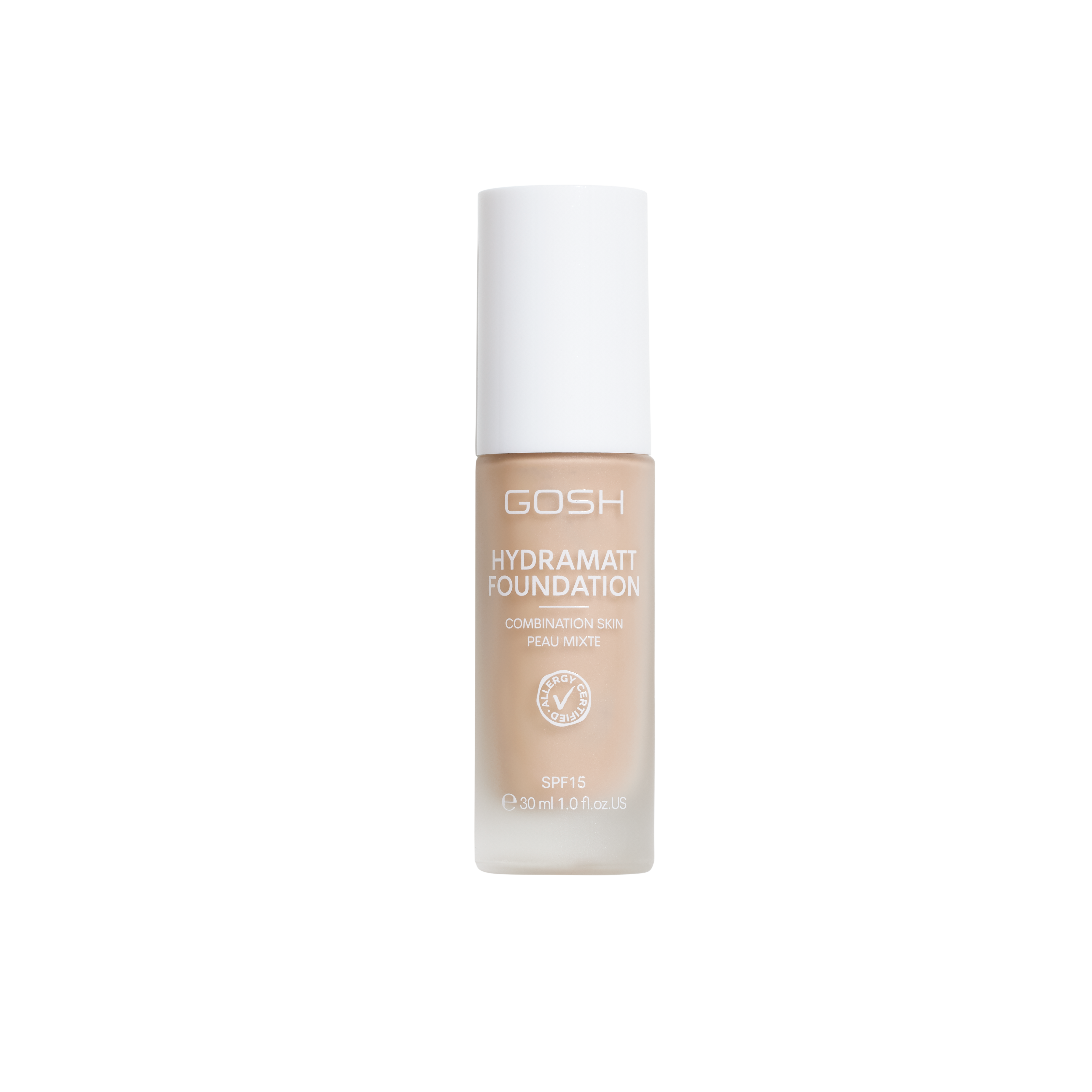 

Жидкая основа hydramatt foundation spf15 Gosh, цвет nr. 002r very light, 30 мл