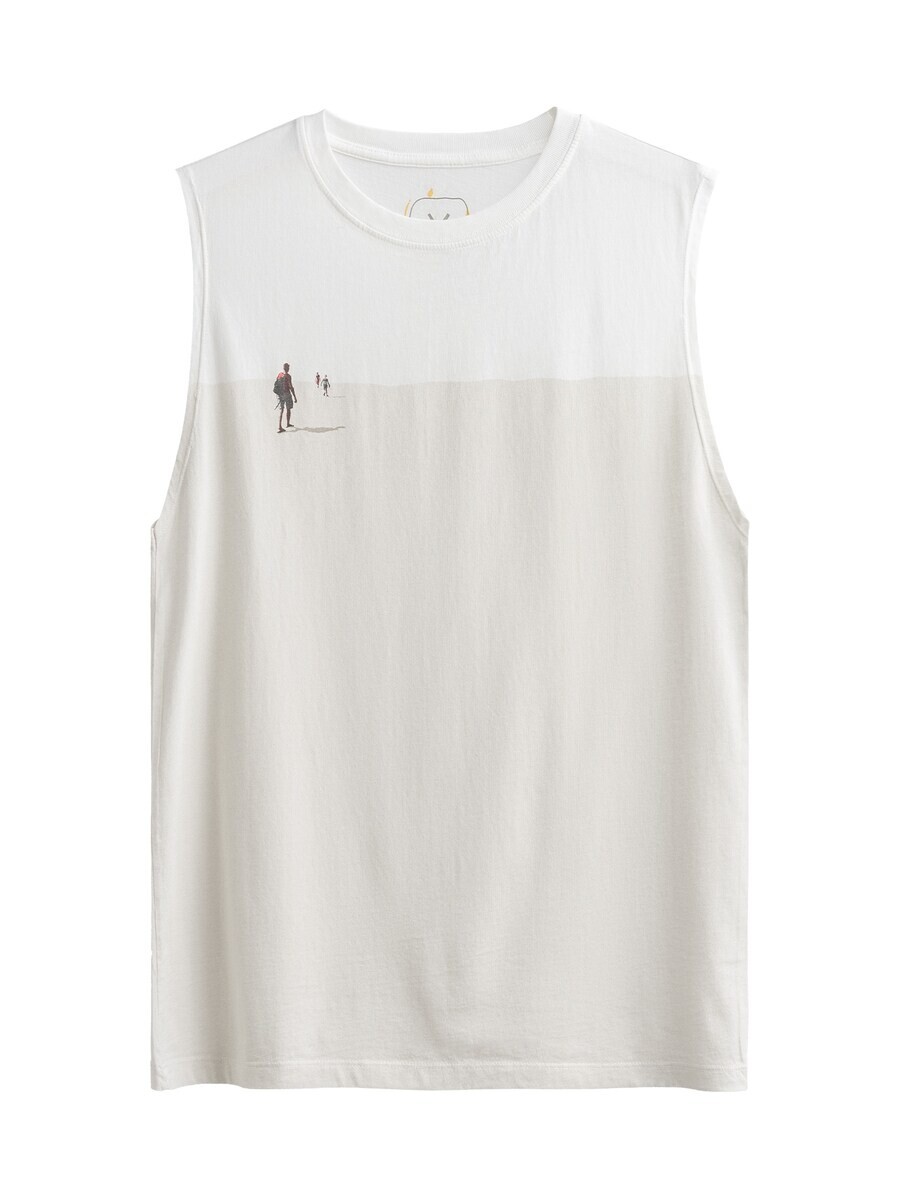 

Топ без рукавов Kaft Shirt Xuntos, цвет white/off white