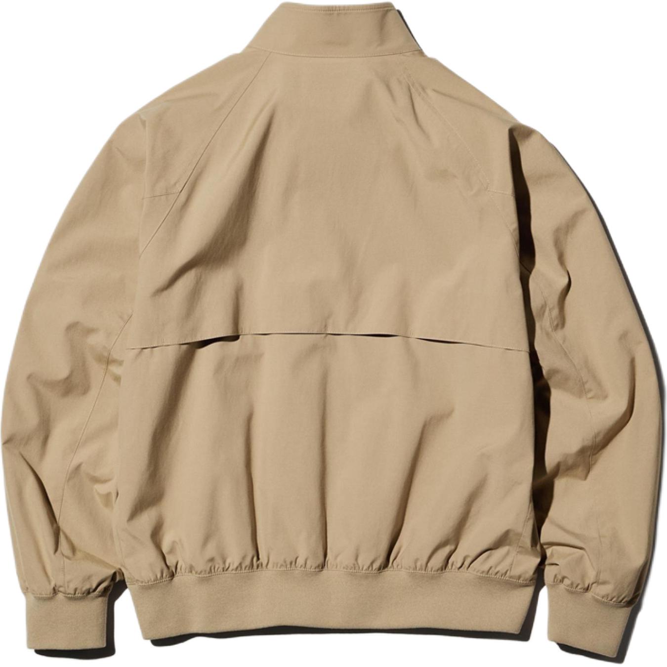 Uniqlo Куртка унисекс, темно-бежевые, с воротником-стойкой, средней толщины, другие — фото 3