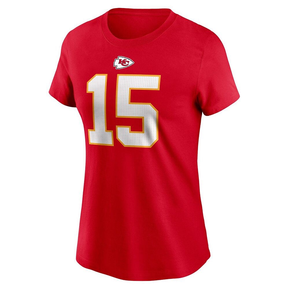 Женская красная футболка Nike Патрик Махоумс с именем и номером игрока Kansas City Chiefs, цвет Chf Red — фото 3