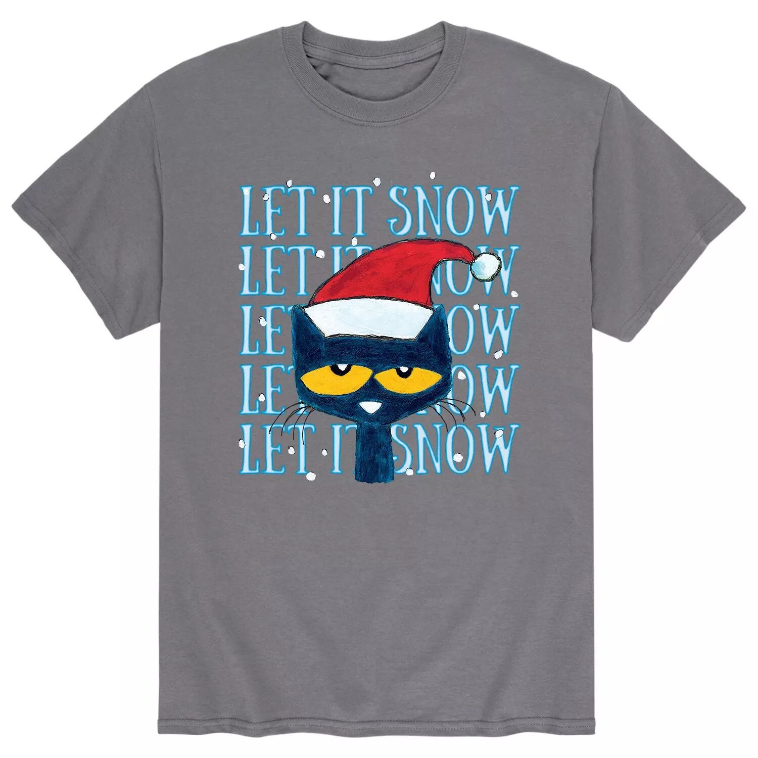 

Мужская футболка Pete The Cat Let It Snow Licensed Character