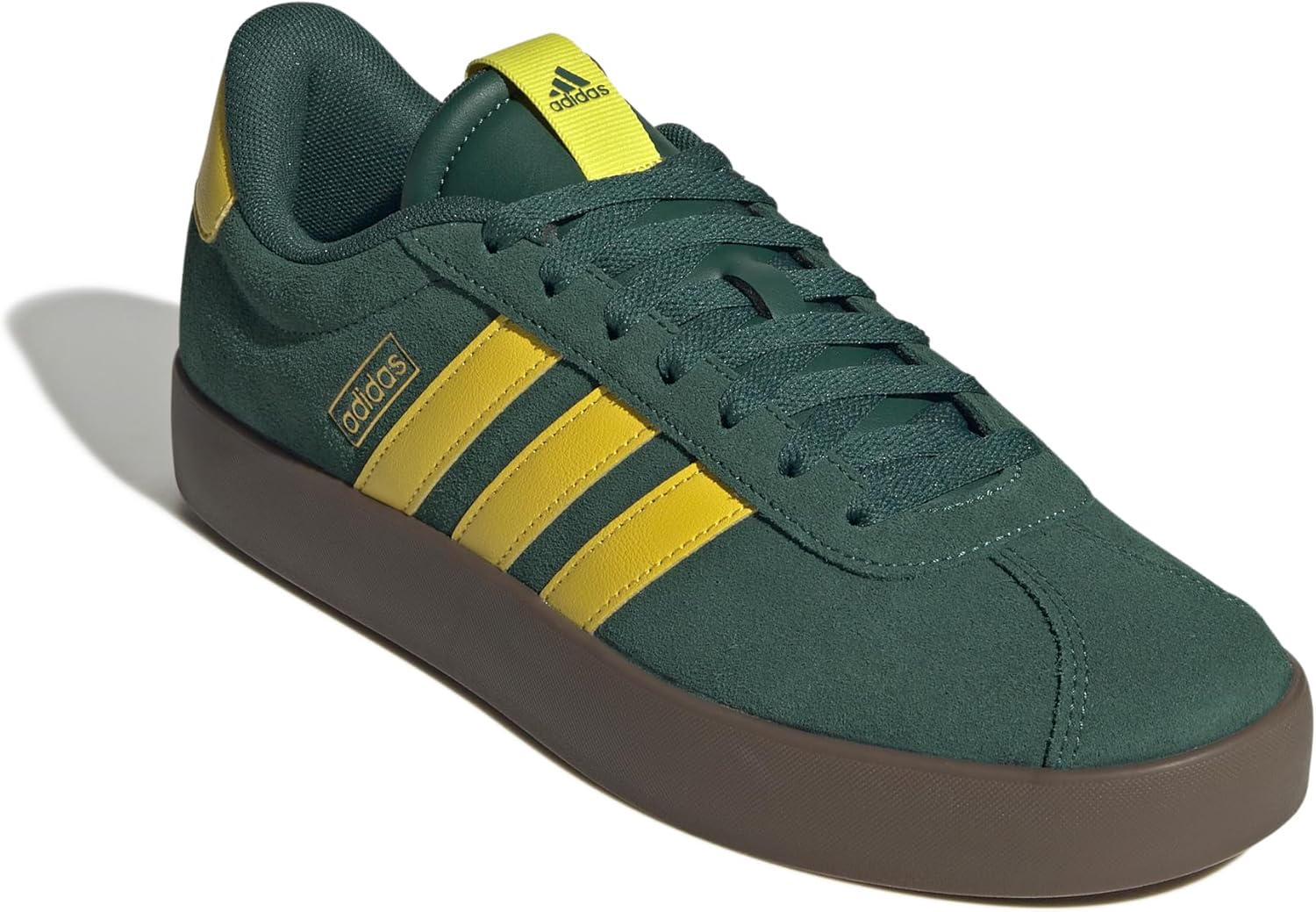 Мужские кроссовки adidas VL Court 3.0, зеленый/желтый/золотой — фото 3