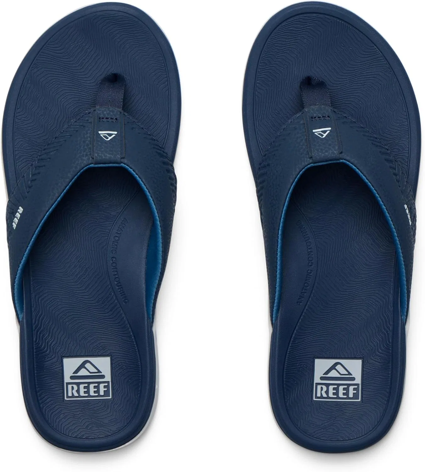 Шлепанцы с поддержкой стопы REEF, Navy-grey — фото 2