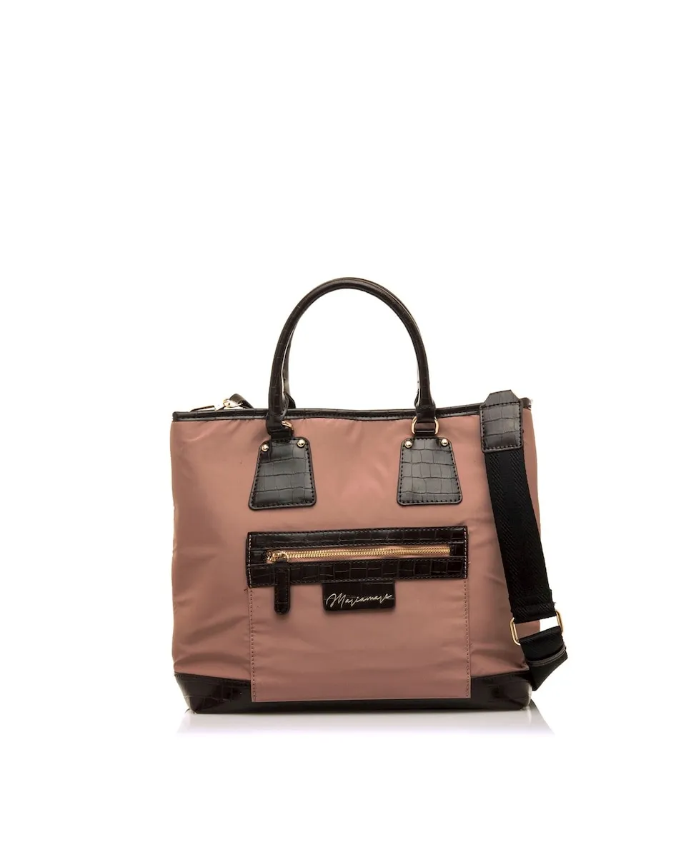 

Женская кожаная сумка через плечо Mariamare, розовый