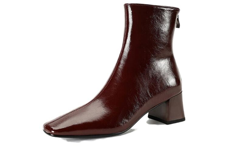 

Ботильоны женские Mo Lin, цвет Burgundy
