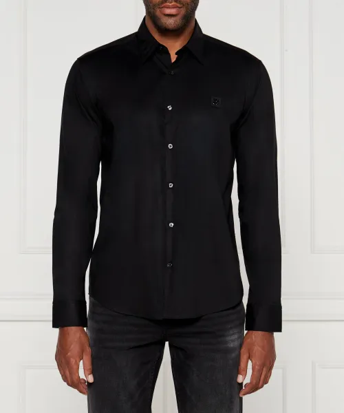 

Рубашка Hermo Slim fit Hugo, черный