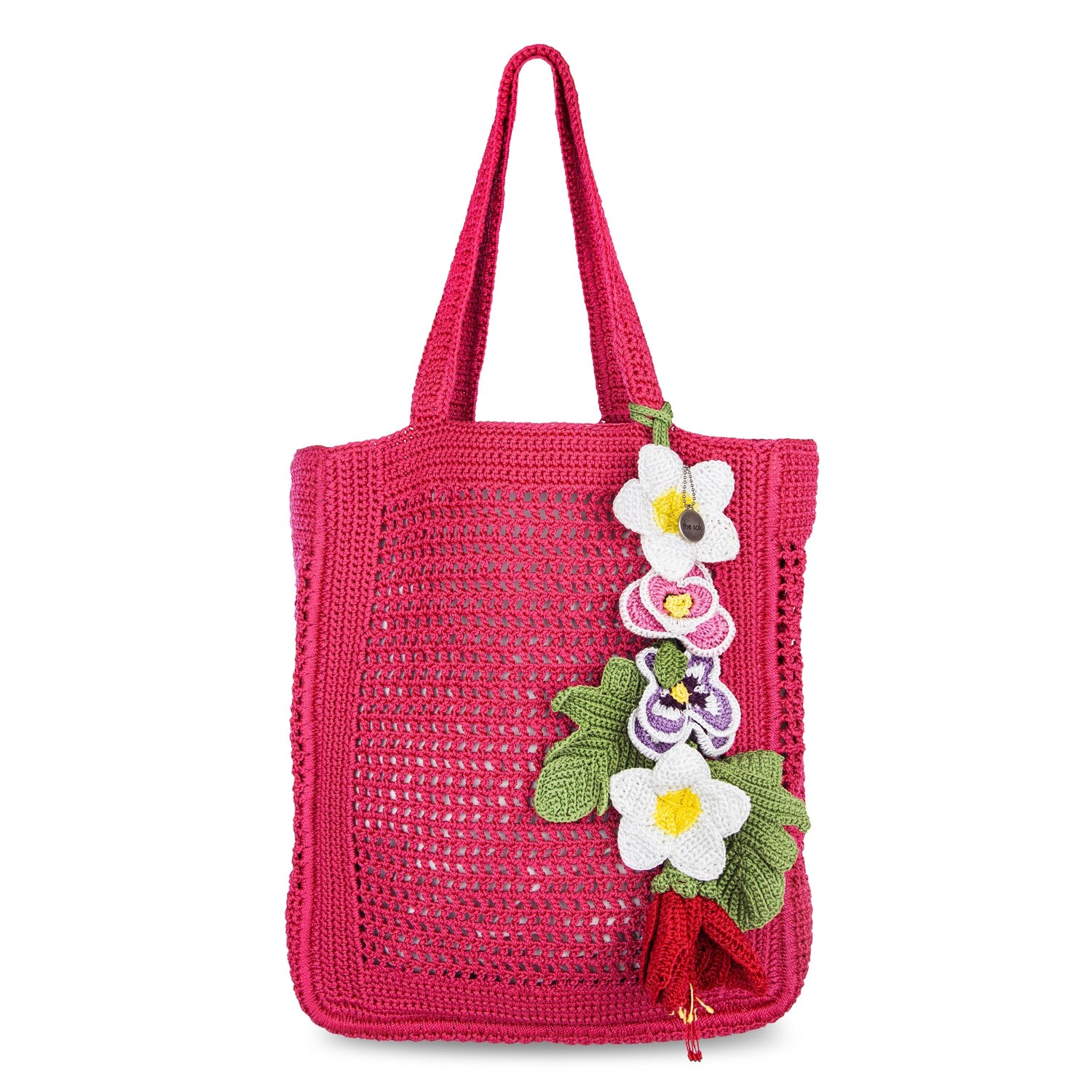 

Сумка-тоут Lanie Market The Sak, цвет Hand Crochet - Magenta Flower