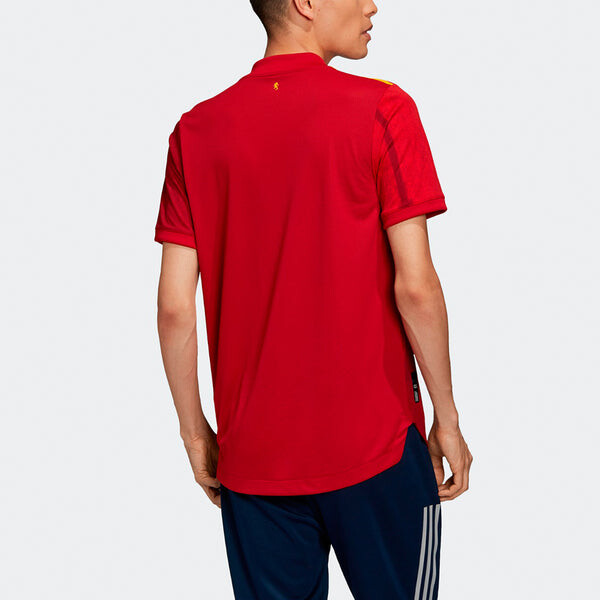 Футболка fef h au jsy au player edition spanish national team home soccer/football sports short sleeve jersey red Adidas, красный — фото 4