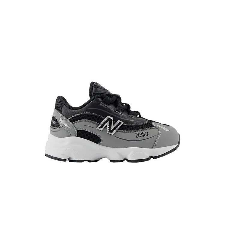 

Кроссовки New Balance 1000 Bungee Lace Toddler, Slate Grey Black