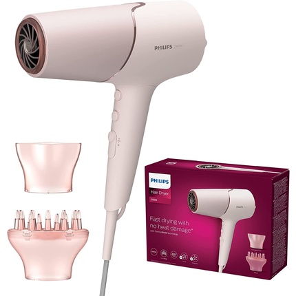 

Фен Series 5000 с технологией Thermoshield, Pearl Peach, 2300 Вт, Philips