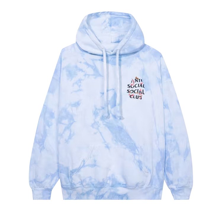 

Худи Anti Social Social Club Kkoch Never Dies 'Blue Tie Dye', синий